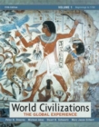 Image for World civilizations  : the global experienceVol. 1
