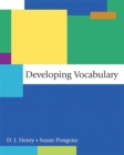 Image for Developing Vocabulary
