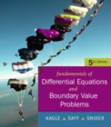 Image for Fundamentals of Differential Equations with Boundary Value Problems