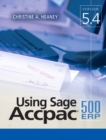 Image for Using Sage Accpac 500 ERP, Version 5.4