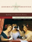 Image for American Experiences, Volume 1