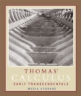 Image for Thomas&#39; Calculus, Early Transcendentals, Media Upgrade, Part One