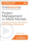 Image for Project management for mere mortals  : the tools, techniques, teaming, and politics of project management