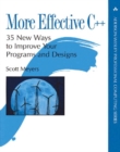 Image for More Effective C++: 35 New Ways to Improve Your Programs and Designs, PDF Version