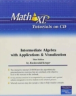 Image for MathXL Tutorials on CD for Intermediate Algebra with Applications &amp; Visualization