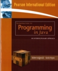 Image for Introduction to Programming in Java : An Interdisciplinary Approach: International Edition