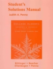 Image for Student Solutions Manual for College Algebra : Graphs and Models