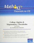 Image for MathXL Tutorials on CD for College Algebra and Trigonometry and Precalculus