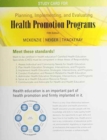 Image for Study Card for Planning, Implementing, and Evaluating Health Promotion Programs : A Primer (Integrated Component)