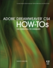 Image for Adobe Dreamweaver CS4 how-tos  : 100 essential techniques