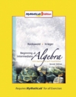 Image for Beginning and Intermediate Algebra with Applications and Visualization : MML Edition