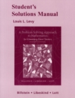 Image for Student&#39;s solutions manual for a problem solving approach to mathematics for elementary school teachers