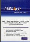 Image for MathXL Tutorials on CD for Basic College Mathematics
