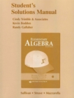 Image for Student Solutions Manual for Elementary Algebra