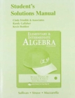Image for Student Solutions Manual for Elementary &amp; Intermediate Algebra