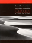 Image for Student Solutions Manual for Calculus: a Complete Course