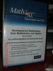 Image for MathXL Tutorials on CD for Developmental Mathematics : Basic Mathematics and Algebra