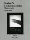 Image for Student Solutions Manual, Multivariable, for Thomas&#39; Calculus and Thomas&#39; Calculus : Early Transcendentals
