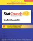Image for statCrunch -- Standalone Access Card (6-month access)