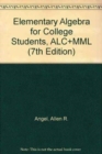 Image for Elementary Algebra for College Students, ALC+MML