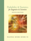 Image for Probability and Statistics for Engineers and Scientists