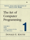 Image for Art of Computer Programming, Volume 1, Fascicle 1: MMIX -- A RISC Computer for the New Millennium