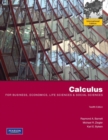 Image for Calculus for Business, Economics, Life Sciences and Social Sciences