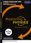 Image for MasteringPhysics with Pearson Etext Student Access Code Card for Essential University Physics (ME Component)