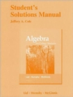 Image for Student&#39;s Solutions Manual for Algebra for College Students
