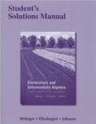 Image for Student&#39;s Solutions Manual for Elementary and Intermediate Algebra : Graphs and Models