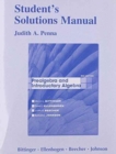 Image for Student Solutions Manual for Prealgebra and Introductory Algebra