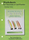Image for Worksheets for Classroom or Lab Practice for Mathematics in Action