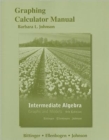 Image for Graphing Calculator Manual for Intermediate Algebra : Graphs and Models