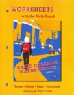 Image for Worksheets with the Math Coach for Basic College Mathematics