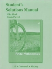 Image for Student Solutions Manual for Finite Mathematics