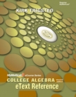 Image for eText Reference for Trigsted College Algebra