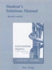 Image for Student&#39;s solutions manual for Intermediate algebra through applications, 3rd edition