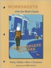 Image for Worksheets with the Math Coach for Intermediate Algebra