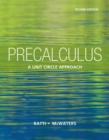 Image for Precalculus : A Unit Circle Approach