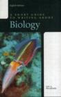 Image for Short Guide to Writing About Biology, A (Valuepack Item Only)