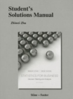 Image for Student&#39;s Solutions Manual for Statistics for Business