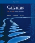Image for Calculus for Scientists and Engineers, Single Variable Plus MyLab Math -- Access Card Package