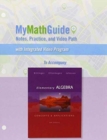 Image for MyMathGuide  : notes, practice, and Video path for elementary algebra