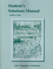 Image for Student&#39;s Solutions Manual for Introductory and Intermediate Algebra