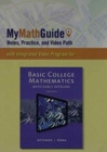 Image for MyMathGuide : Notes, Practice, and Video Path for Basic College Mathematics with Early Integers
