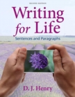Image for Writing for Life : Sentences and Paragraphs with New MyWritingLab with EText -- Access Card Package
