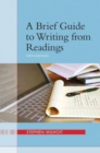 Image for A Brief Guide to Writing from Readings, with New MyCompLab Etext Student Access Card