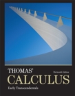 Image for Thomas&#39; calculus: Early transcendentals