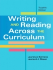 Image for Writing and Reading Across the Curriculum Plus New MyWritingLab with Etext -- Access Card Package