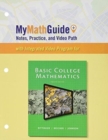 Image for MyMathGuide : Notes, Practice, and Video Path for Basic College Mathematics